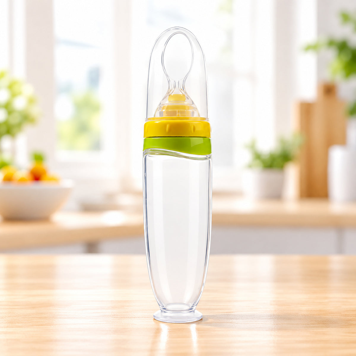 Cuchara Dosificadora Fluzo™ | Alimentación Limpia y Sin Manchas