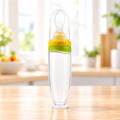 Cuchara Dosificadora Fluzo™ | Alimentación Limpia y Sin Manchas